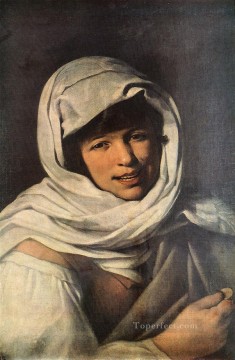 barroco Painting - La muchacha de la moneda de Galicia Barroco español Bartolomé Esteban Murillo